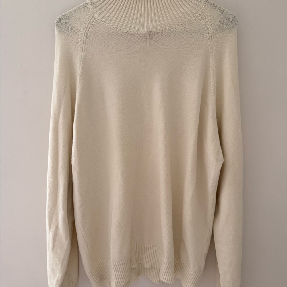 Forever 21 Men's Cream Knit Sweater